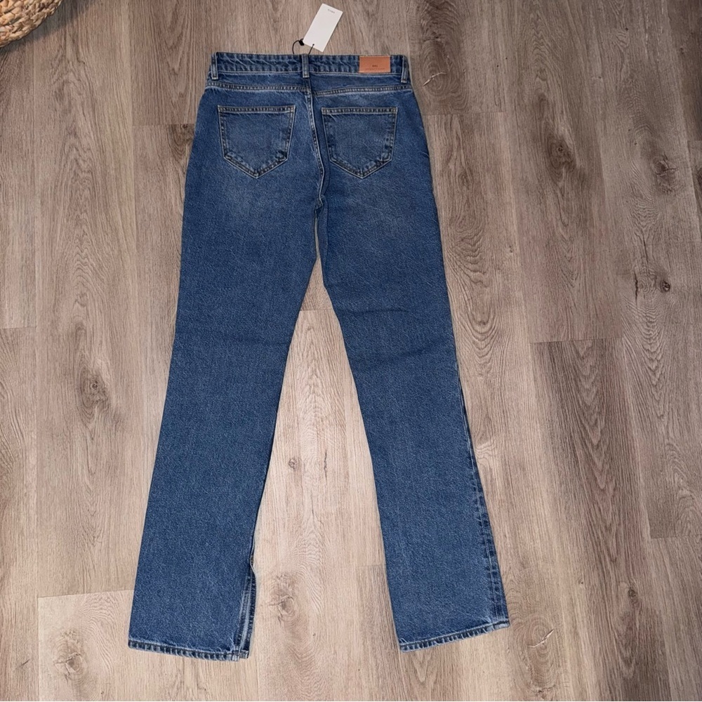 MANGO/MNG Mid-Rise Straight With Slit - Picture 7 of 9